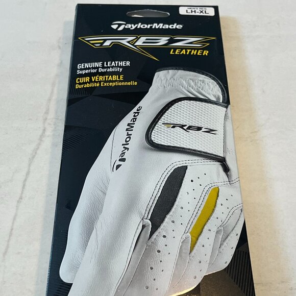 TAYLORMADE RBZ Mens Leather Golf Glove L XL - Left Handle - PING Adidas Nike FJ - Picture 2 of 5